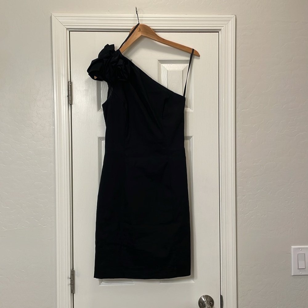 Jessica McClintock one shoulder dress
